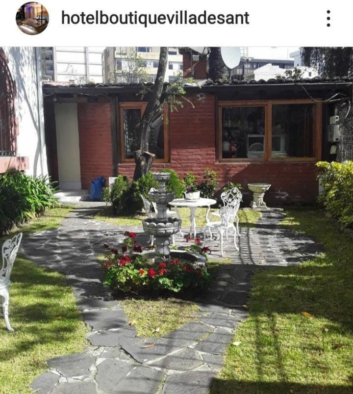 Hotel Boutique Spa Villa De Sant Quito Eksteriør billede